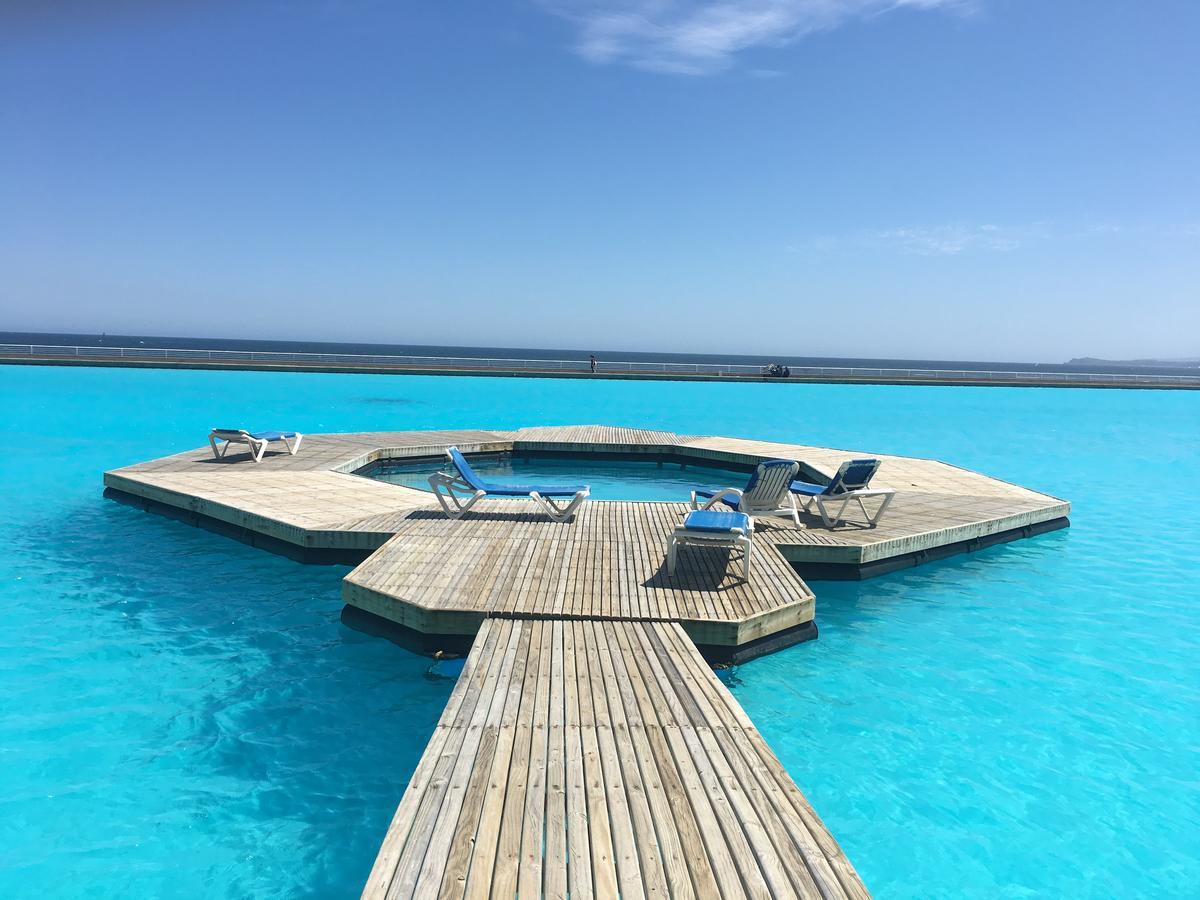 阿尔加罗沃Duplex Jacuzzi San Alfonso Del Mar公寓 外观 照片