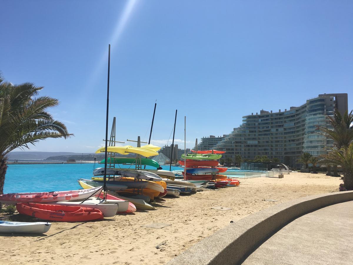 阿尔加罗沃Duplex Jacuzzi San Alfonso Del Mar公寓 外观 照片