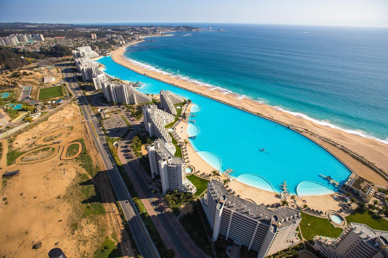 阿尔加罗沃Duplex Jacuzzi San Alfonso Del Mar公寓 外观 照片