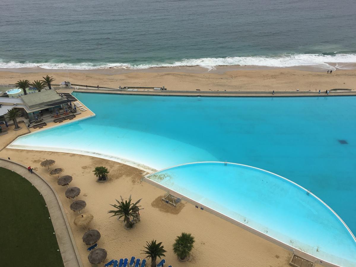 阿尔加罗沃Duplex Jacuzzi San Alfonso Del Mar公寓 外观 照片